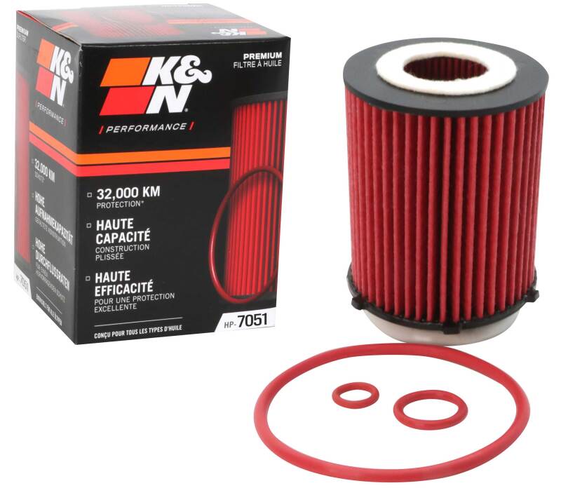 Mercedes-Benz CLA250 Oil Filter - K&N Engineering - Cartridge - `13-`23